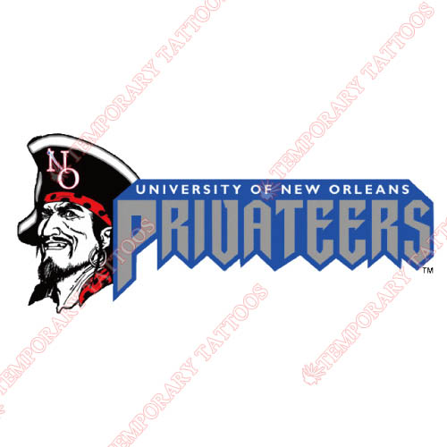 New Orleans Privateers Customize Temporary Tattoos Stickers NO.5440